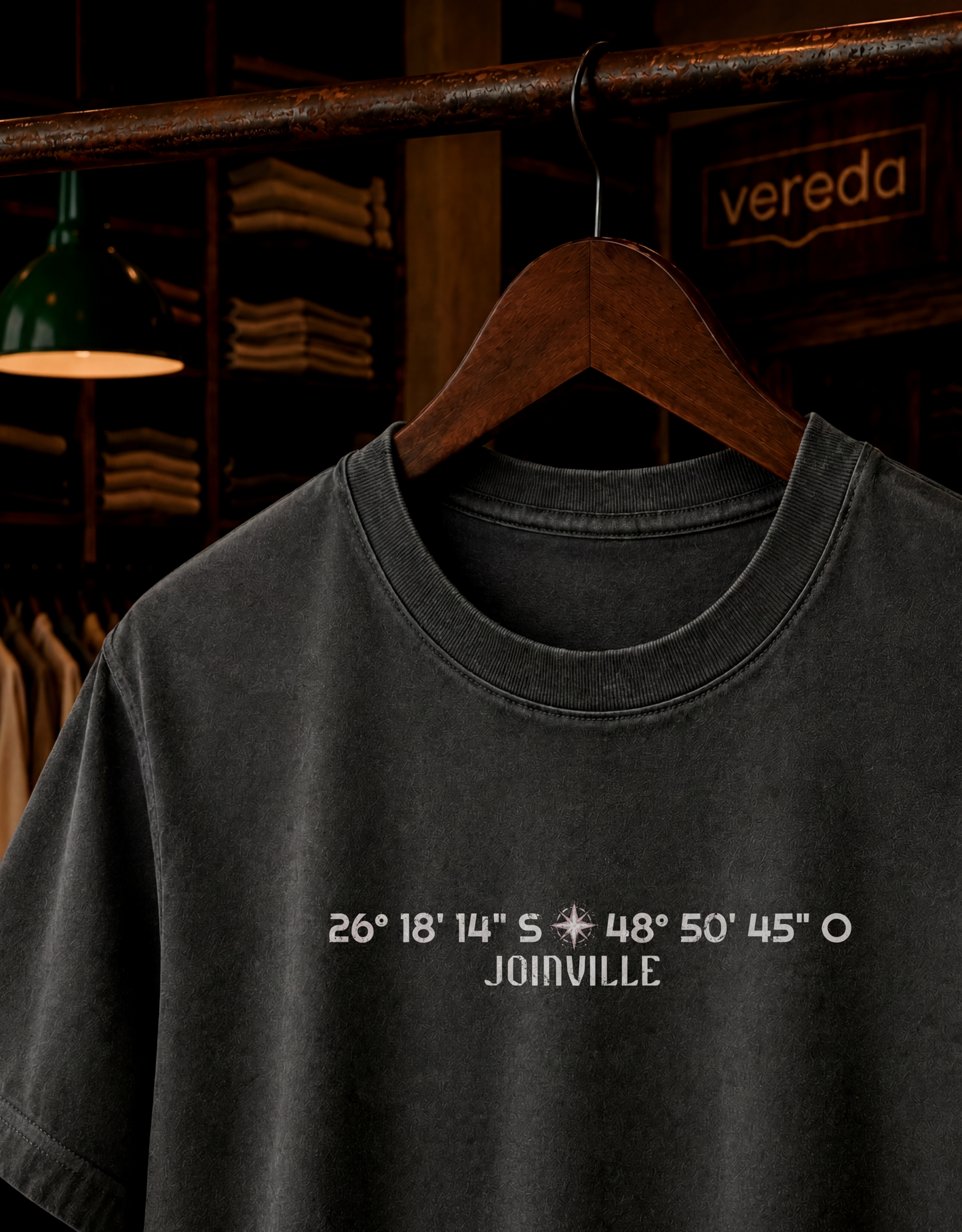 Camiseta Coordenadas - Joinville