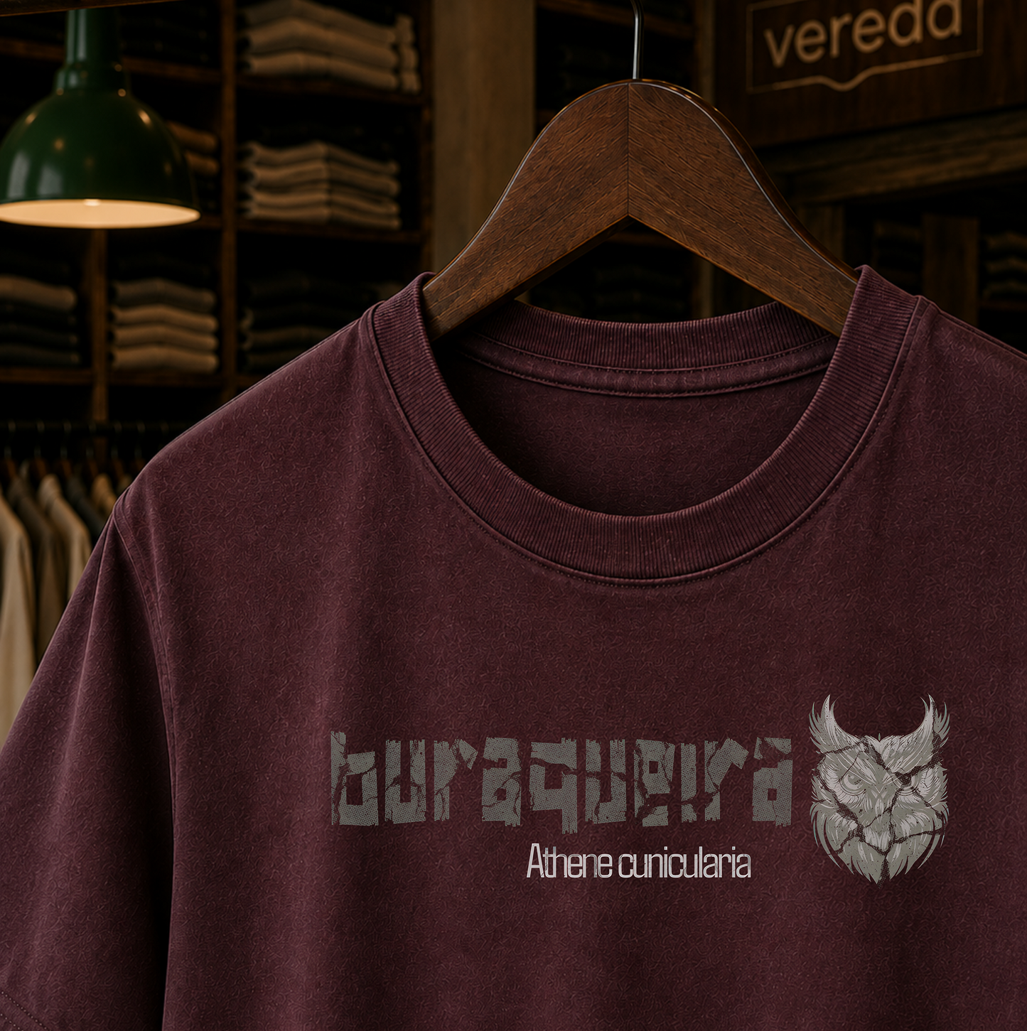 Camiseta Coruja Buraqueira Navegantes