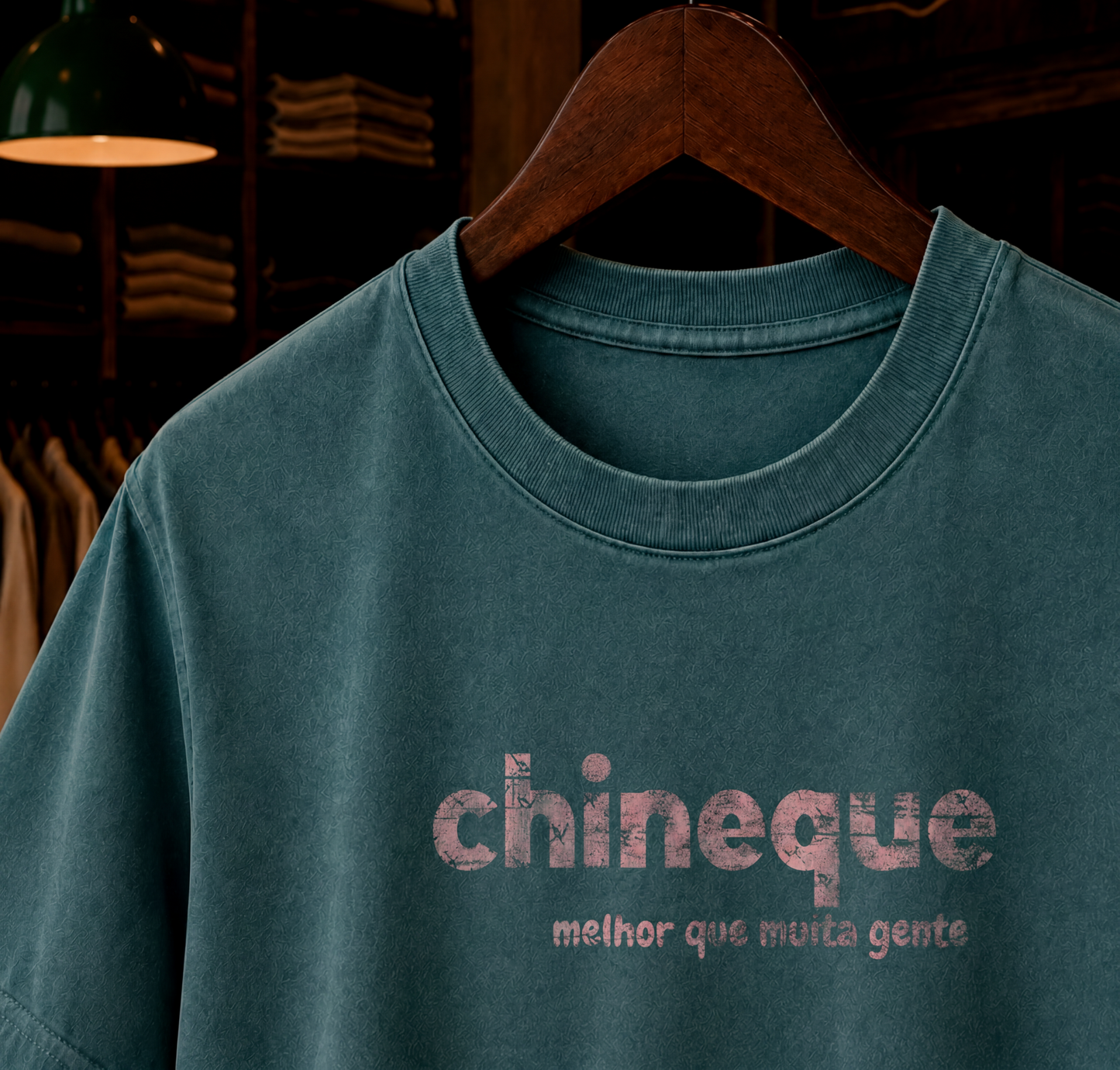 Camiseta Chineque Melhor que Muita Gente