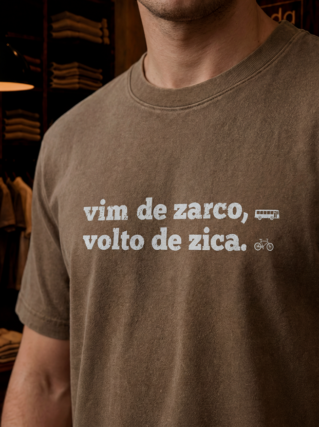Camiseta Vim de Zarco Volto de Zica - Joinville