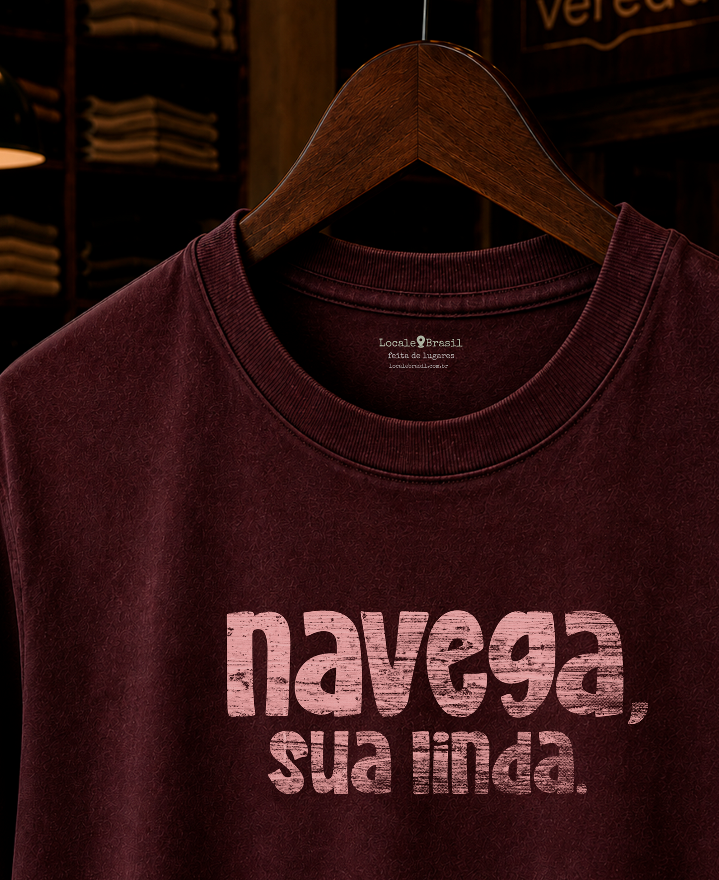 Camiseta Navega Sua Linda