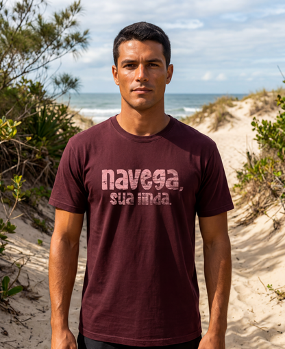 Camiseta Navega Sua Linda
