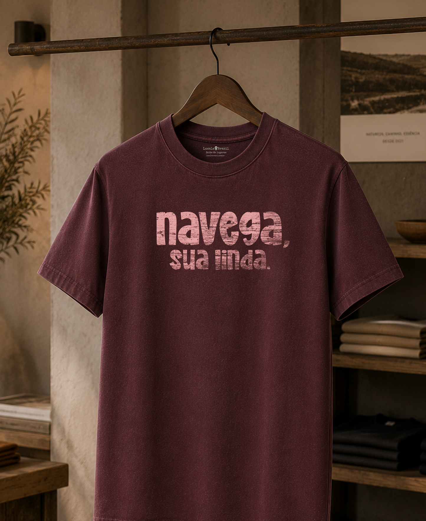 Camiseta Navega Sua Linda