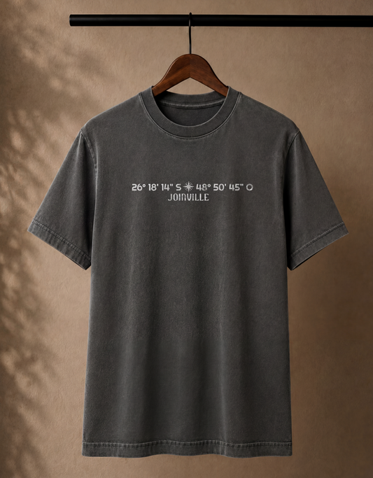 Camiseta Coordenadas - Joinville