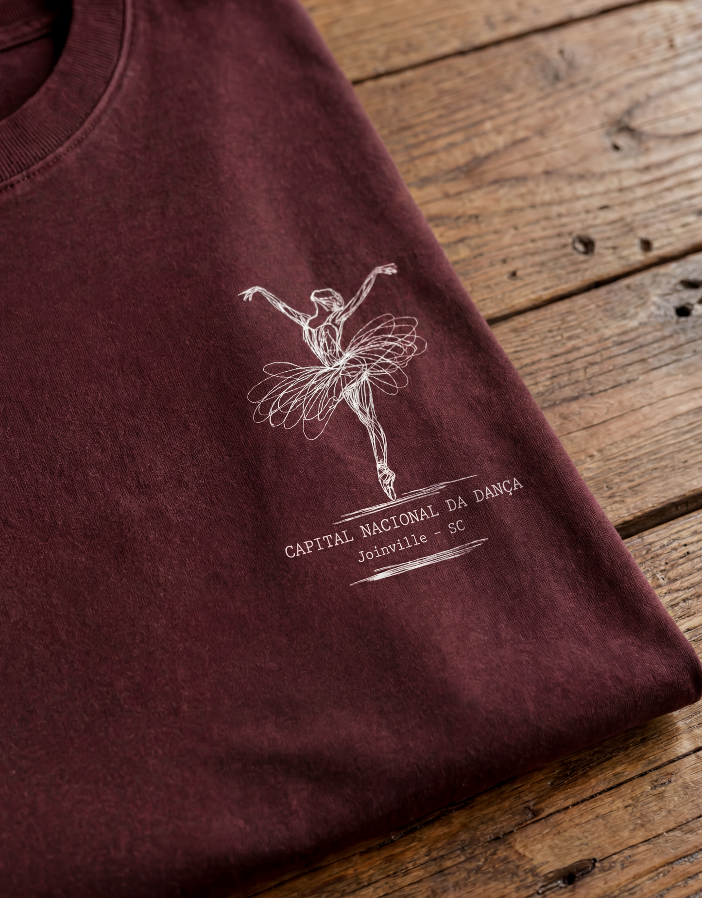Camiseta Capital da Dança - Joinville
