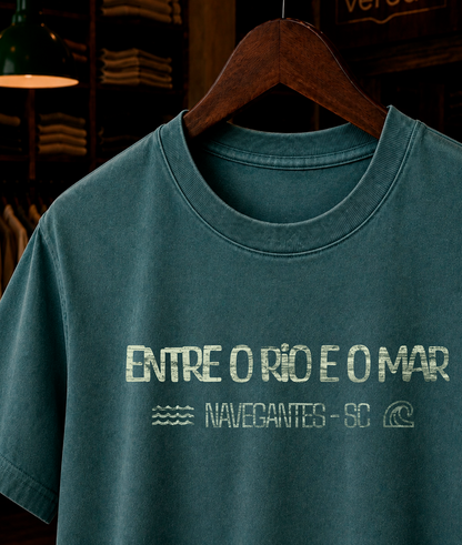 Camiseta Entre o Rio e o Mar - Navegantes