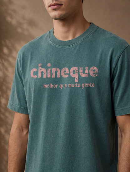 Camiseta Chineque Melhor que Muita Gente
